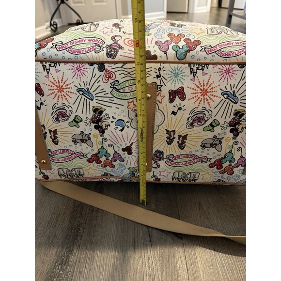 Authentic Disney Parks Dooney & Bourke Sketch Weekender Tote Duffle Bag Luggage - Picture 10 of 11